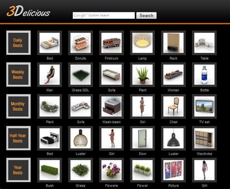 3d modellen gratis.